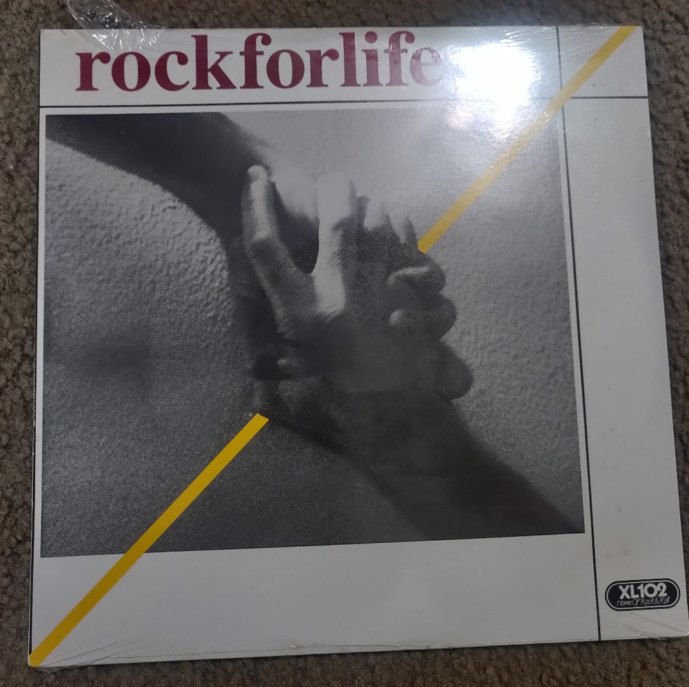 VINTAGE ROCKFORLIFE  SEALED .XL102 HOME OF ROCK & ROLL VINYL.